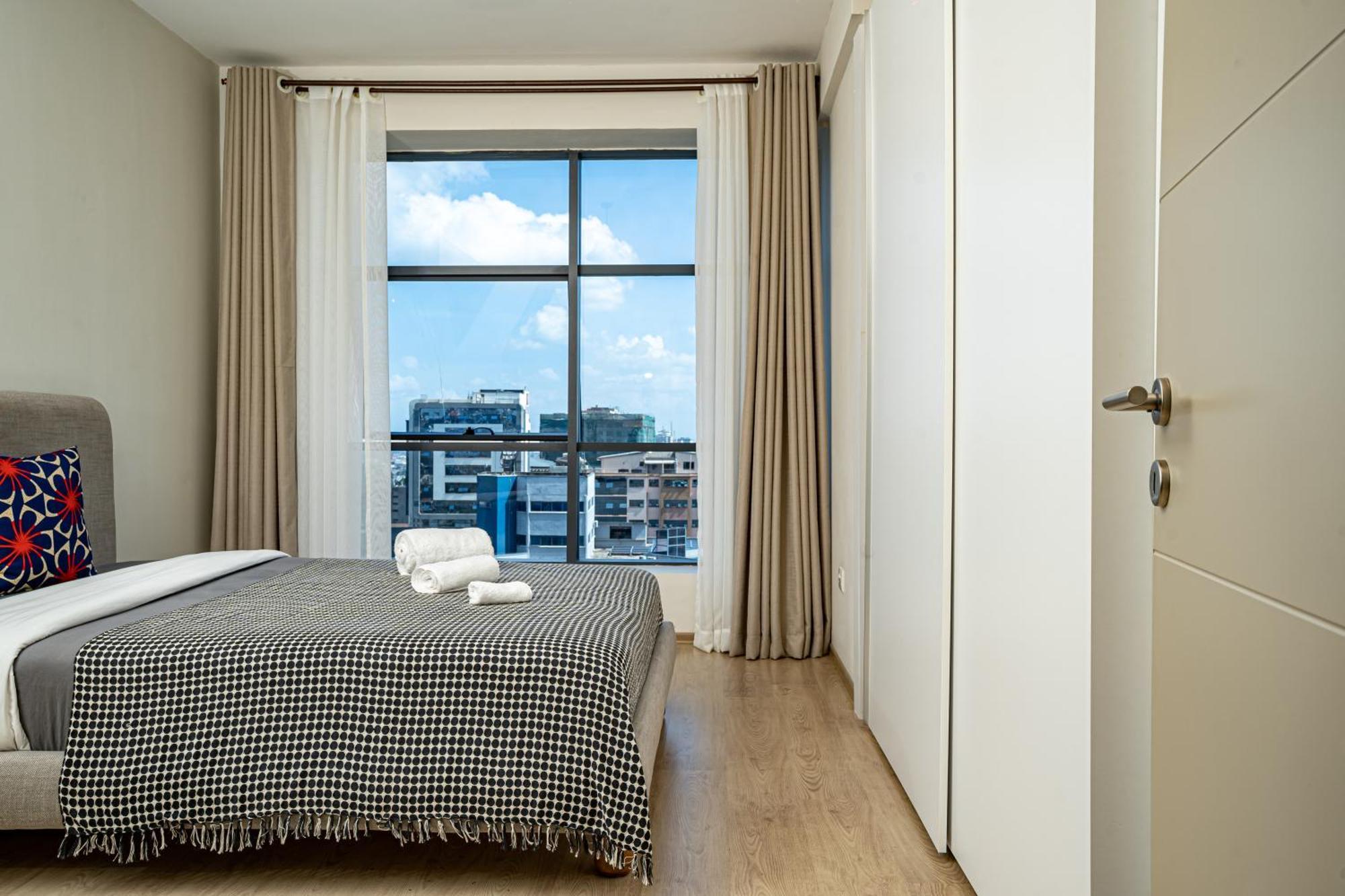 Elite One Bedroom Apartment,Swimming Pool, Gym, Workspace ,Wonderiss Homes Close Proximity To Gtc, Jw Mariott And Kempinski Nairobi Eksteriør billede